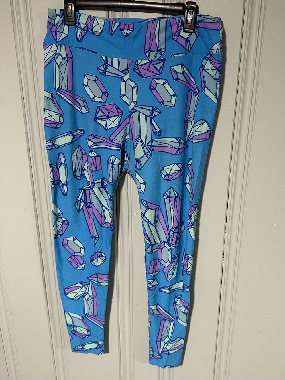 Vintage LulaRoe Leggings with Crystal Pattern sz T/C